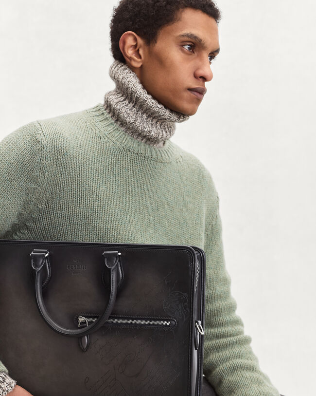 1 Jour Briefcase, Nero Grigio, hi-res