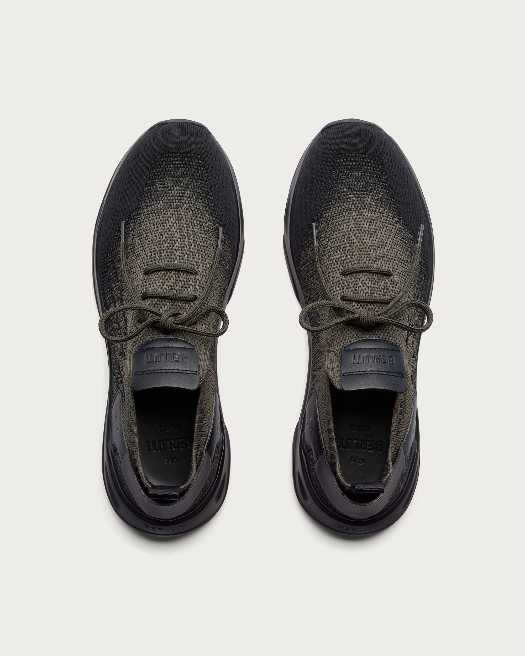 Shadow Sneaker, Gradiant Dark Black & Green, hi-res