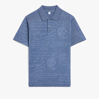 Scritto Piqué Polo, NILE BLUE, hi-res