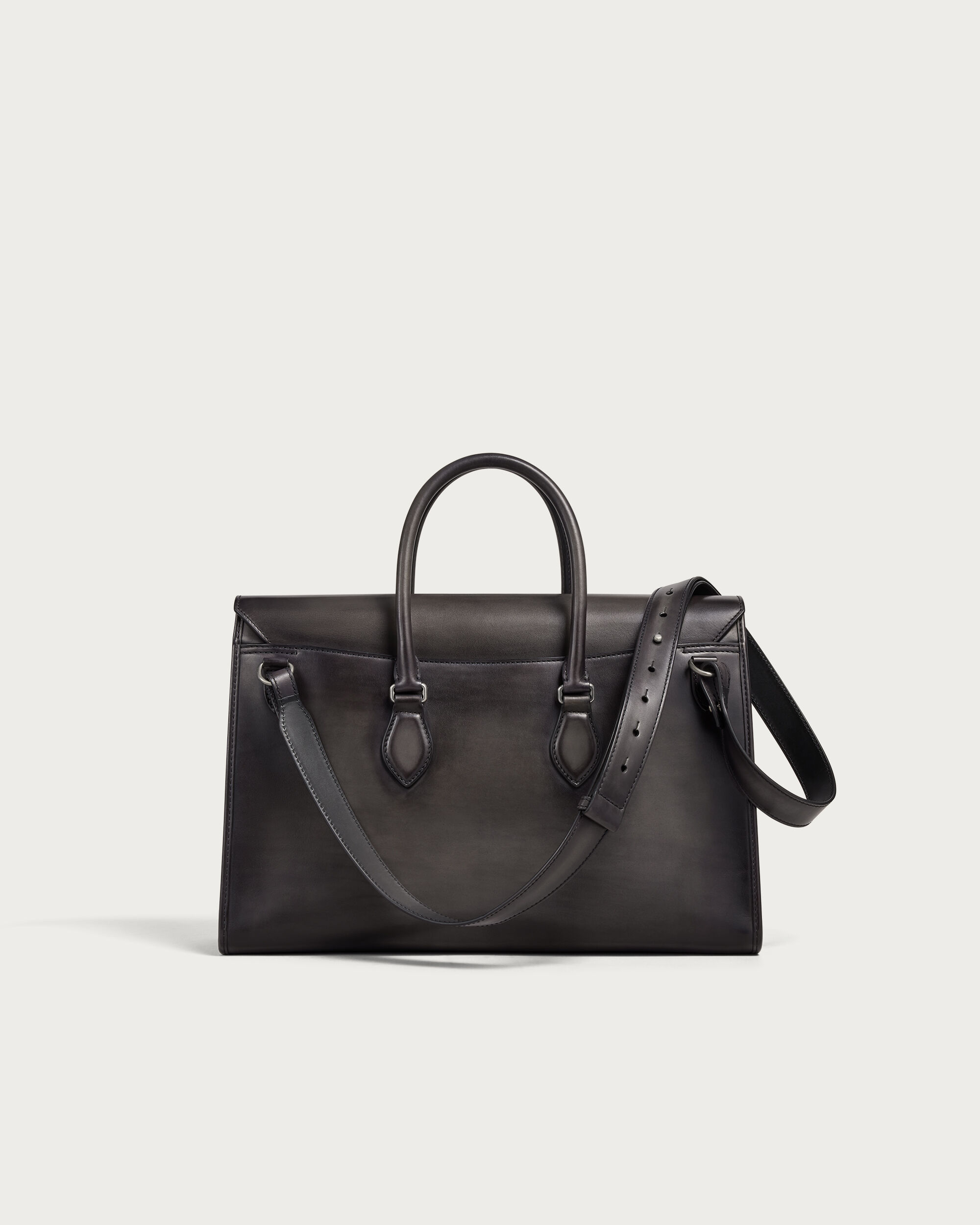 E'Mio Briefcase, Nero Grigio, hi-res