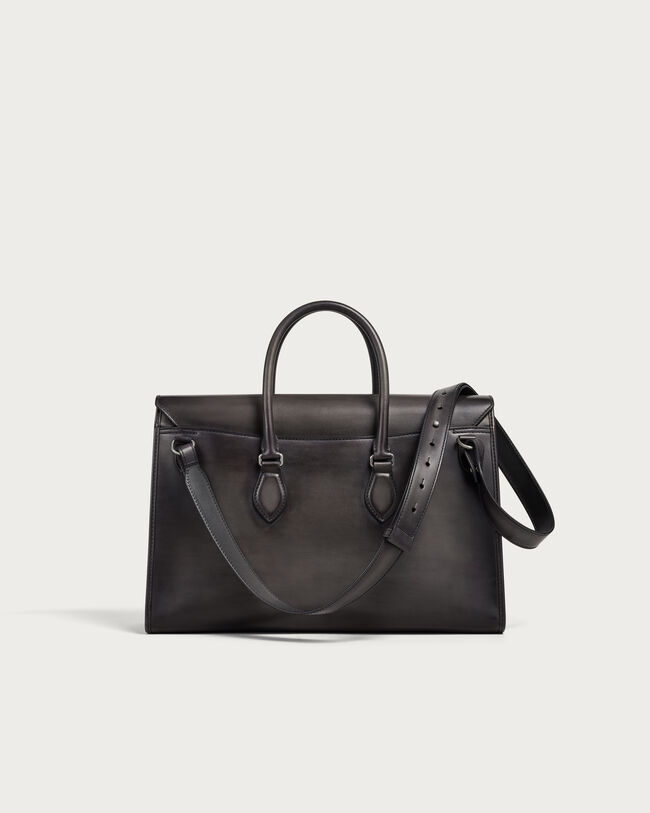 E'Mio Briefcase, Nero Grigio, hi-res