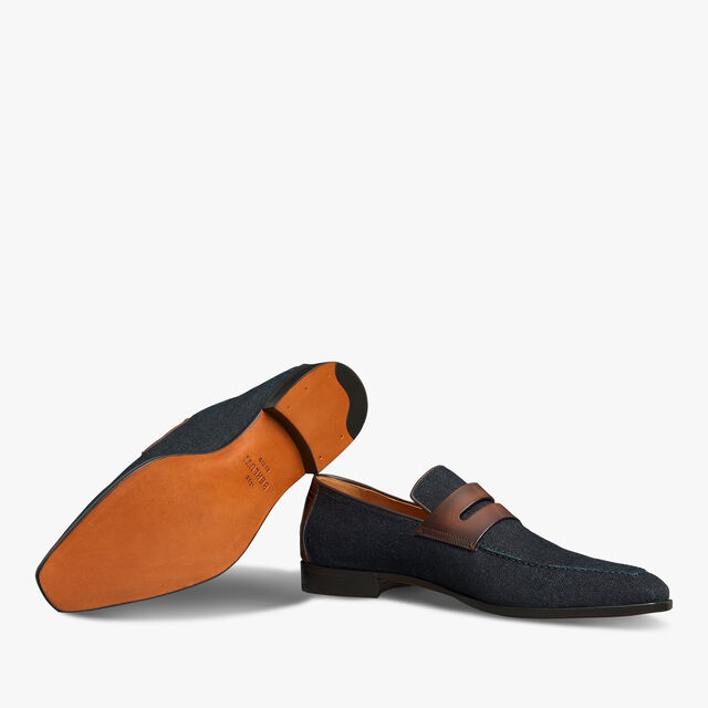 Andy Démesure Denim Loafer, NAVY BLUE, hi-res 4