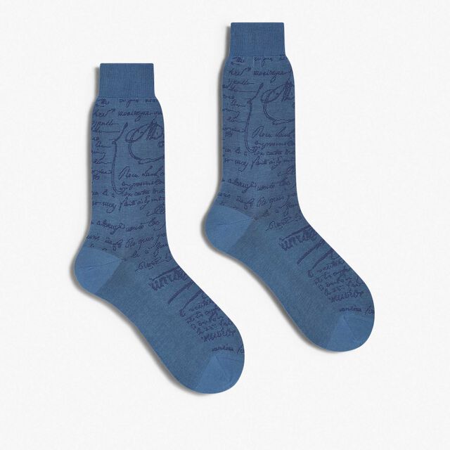 Fast Track Cotton Socks, METHYL BLUE, hi-res 2
