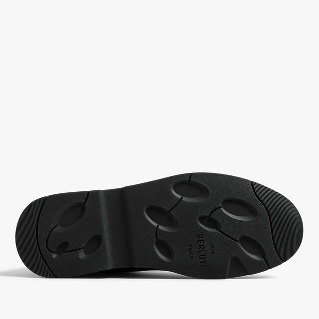 Echappee Soft Grained Calf Leather Slip-On, BLACK, hi-res 6