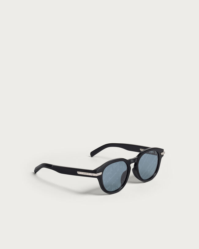 Sunrise Sunglasses, Black & Grey Scritto Silver, hi-res