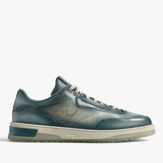 Playoff Scritto Venezia Calf Leather Sneaker, NEBULOSA, hi-res