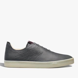 Eden Scritto Leather Sneaker, MYSTERIOUS GREY, hi-res