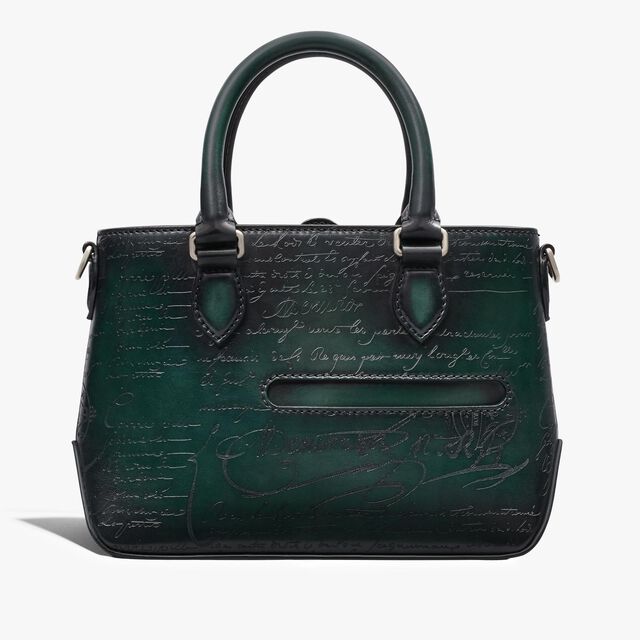Toujours Gulliver Scritto Leather Messenger, OPUNTIA, hi-res 1