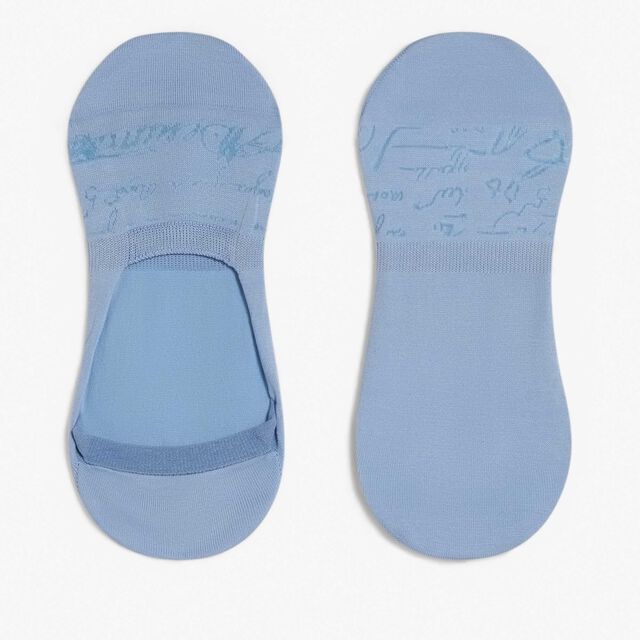 Shadow Cotton Ghost Socks, ZENITH BLUE, hi-res 3