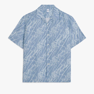 Marbeuf Scritto Short Sleeved Shirt Marbeuf Scritto Short Sleeved Shirt