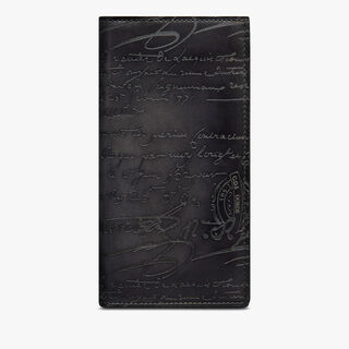 Santal Scritto Leather Long Wallet Santal Scritto Leather Long Wallet