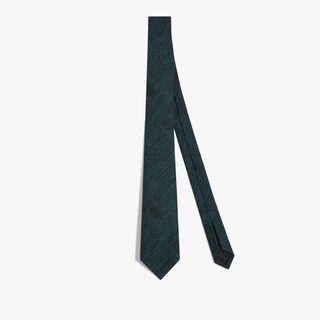 Scritto Double Face Tie, GREEN PINE, hi-res