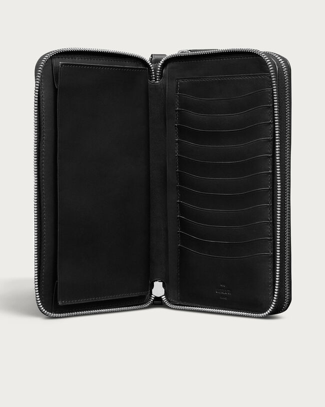 Tali Maxi Zipped Pouch, Nero Grigio, hi-res