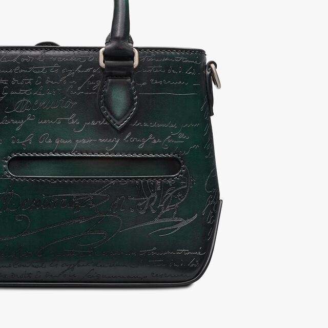 Toujours Gulliver Scritto Leather Messenger, OPUNTIA, hi-res 5