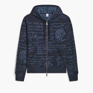 Classic Scritto Zip-up Hoodie