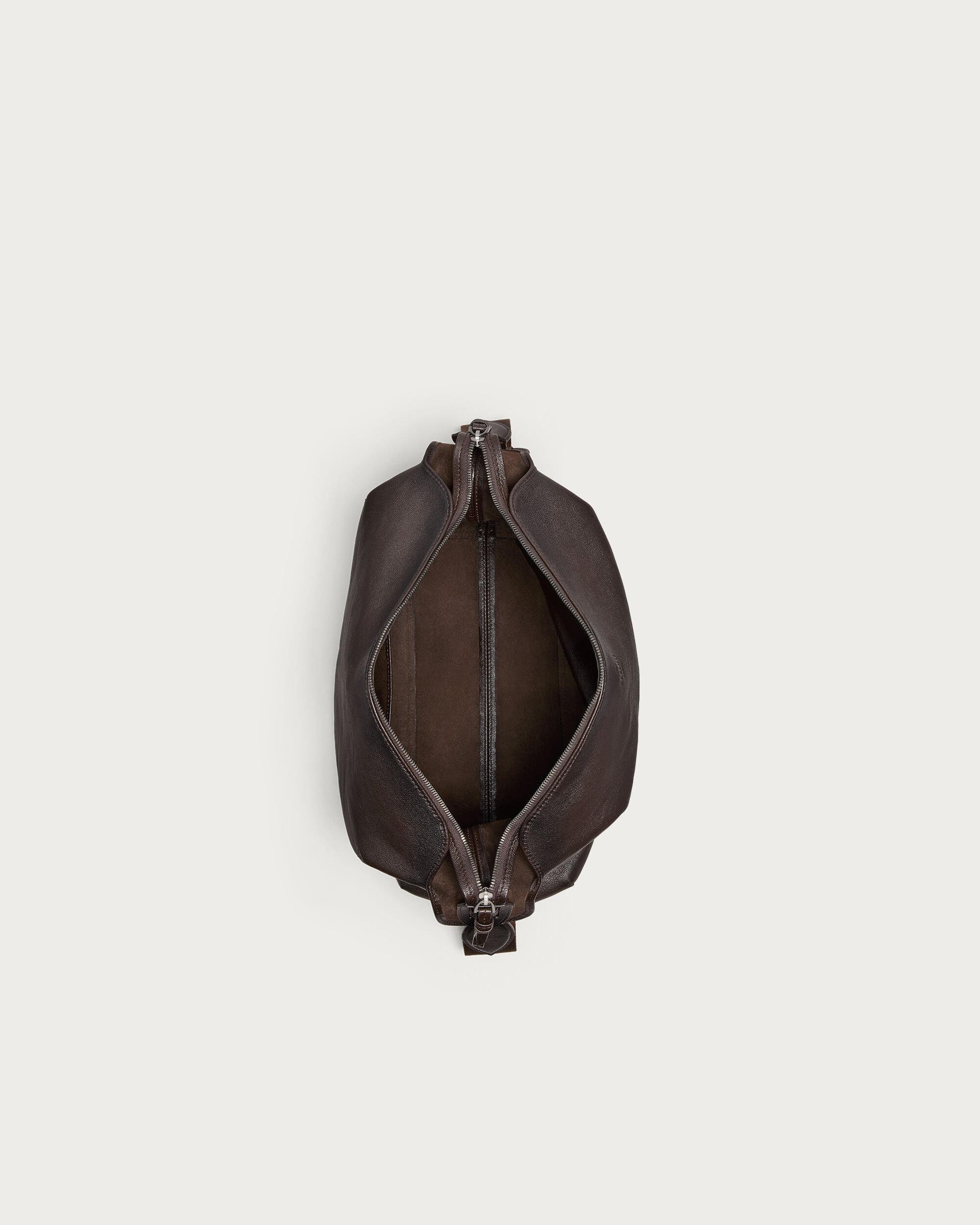 1 Jour Hobo Shoulder Bag, Dark Brown, hi-res