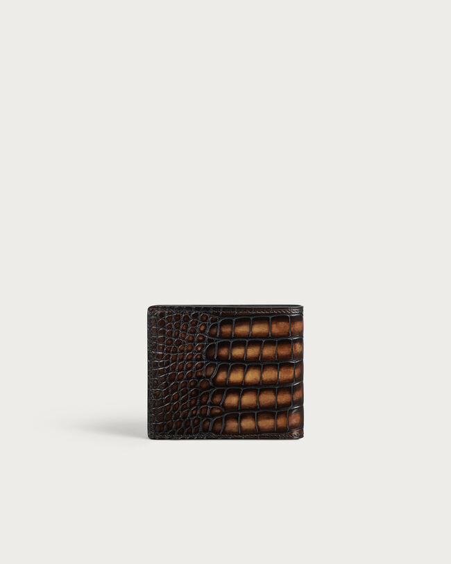 Makore Flap Compact Wallet, Tobacco Bis, hi-res