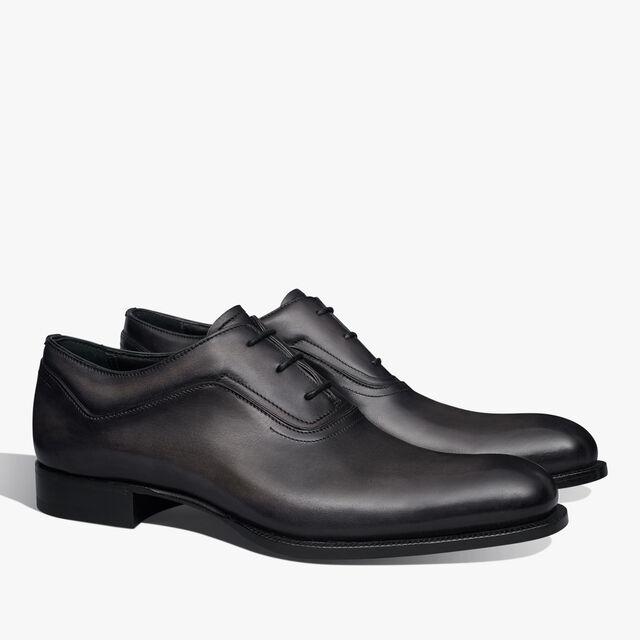 Profil皮革牛津鞋, NERO GRIGIO, hi-res 2