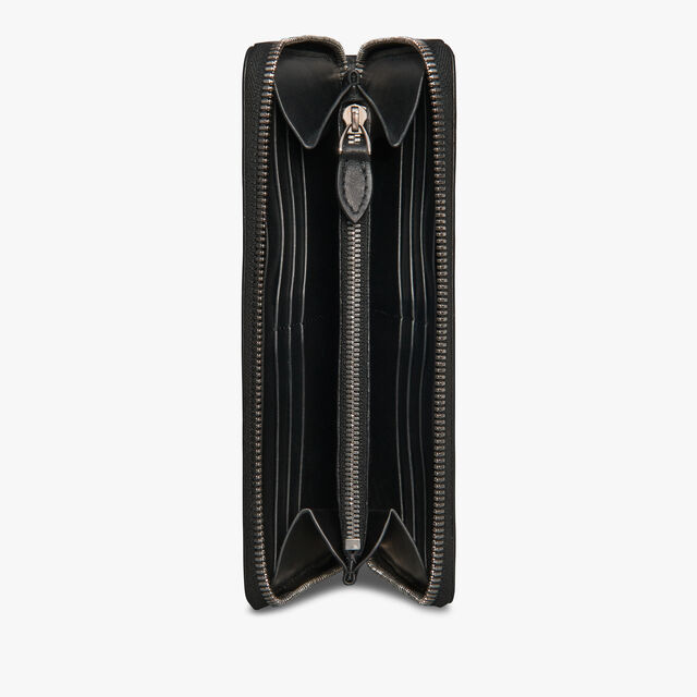 Itauba Scritto Leather Long Zipped Wallet, AVEIRO, hi-res 3