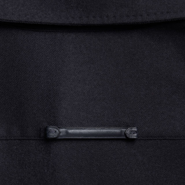 Wool Military Shirt, MIDNIGHT BLUE, hi-res 5