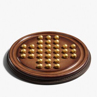 Jeu Du Solitaire En Cuir