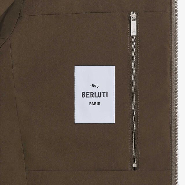 Nylon Scritto Blouson, SEPIA    , hi-res 6