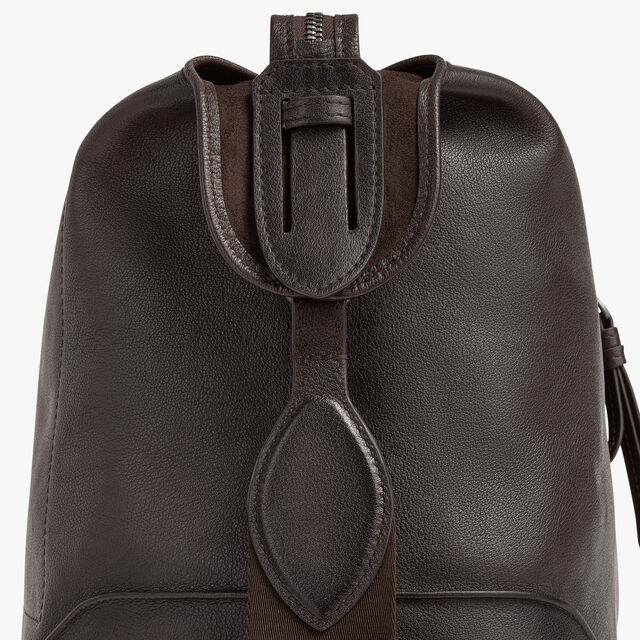 Un Jour Hobo In Leather, DARK BROWN, hi-res 8