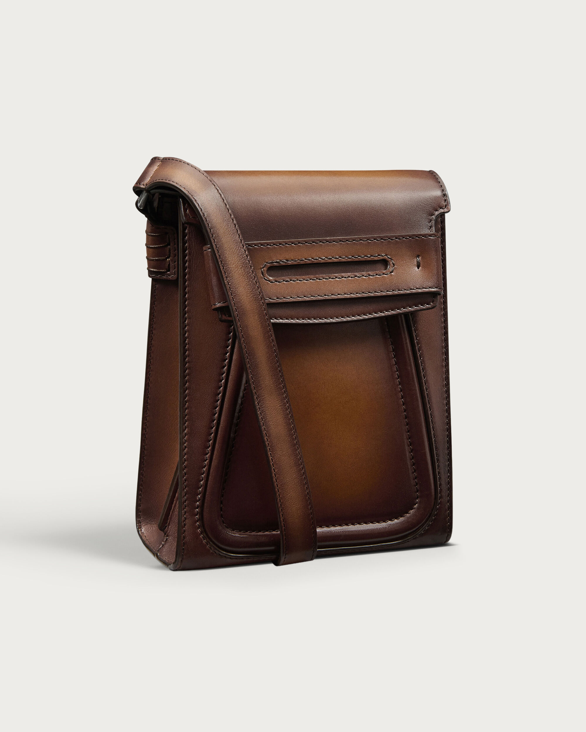 Andy Phone Pouch Messenger, Cacao Intenso, hi-res