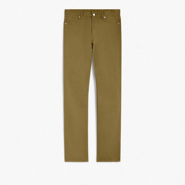 Slim Fit Garment Dye Jeans, GOLDEN BRONZE, hi-res 1