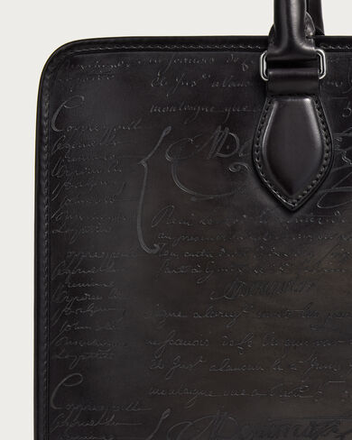 1 Jour Mini Briefcase, Nero Grigio, hi-res