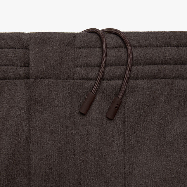 Jersey Wool Pants, CHOCOLATE BROWN, hi-res 5