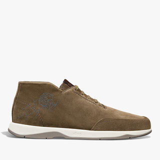 Echappee Scritto Suede Calf Derby Echappee Scritto Suede Calf Derby
