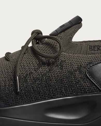 Shadow Sneaker, Gradiant Dark Black & Green, hi-res