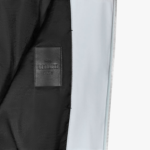 Light Leather Blouson, ICY GREY, hi-res 6