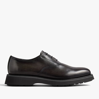 Alessio Leather Oxford, NERO GRIGIO, hi-res