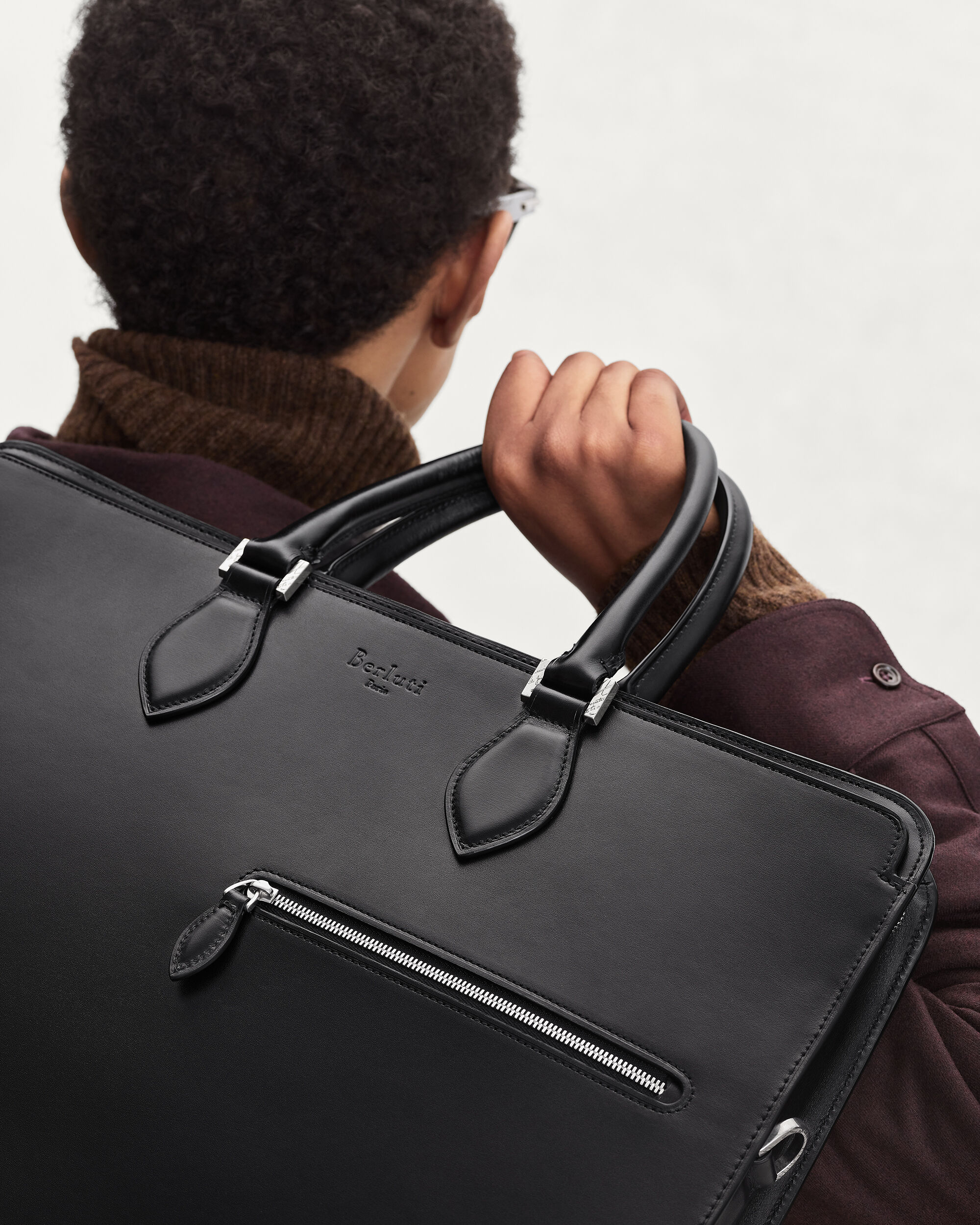 1 Jour Briefcase, Black, hi-res