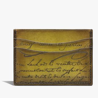 Porte-Cartes Bambou Neo En Cuir Scritto, JUNGLE GREEN, hi-res