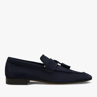 Lorenzo皮革乐福鞋, ROYAL BLUE, hi-res