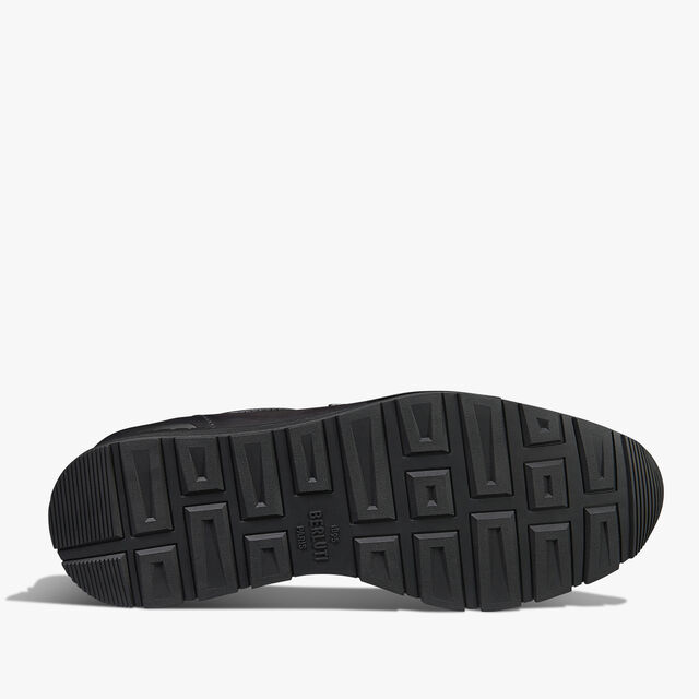 Fast Track Venezia Calf Leather Sneaker, NERO GRIGIO, hi-res 6