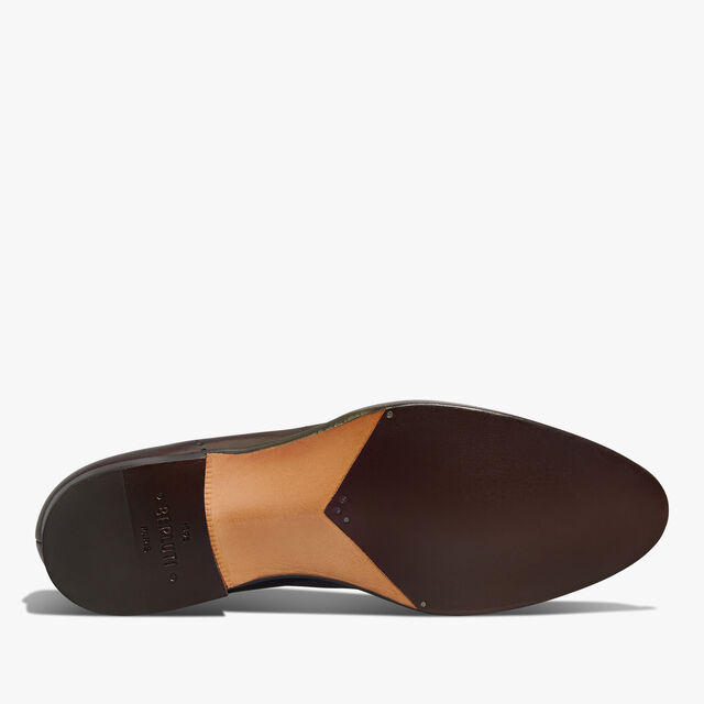 Ajouré Equilibre Venezia Calf Leather Oxford, MARRONE INTENSO, hi-res 7