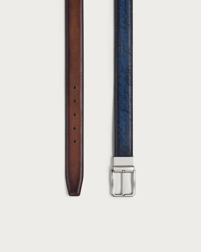 Versatile Reversible Belt, Abisso & Marrone Intenso, hi-res