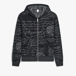 Scritto Zip Up Hoodie