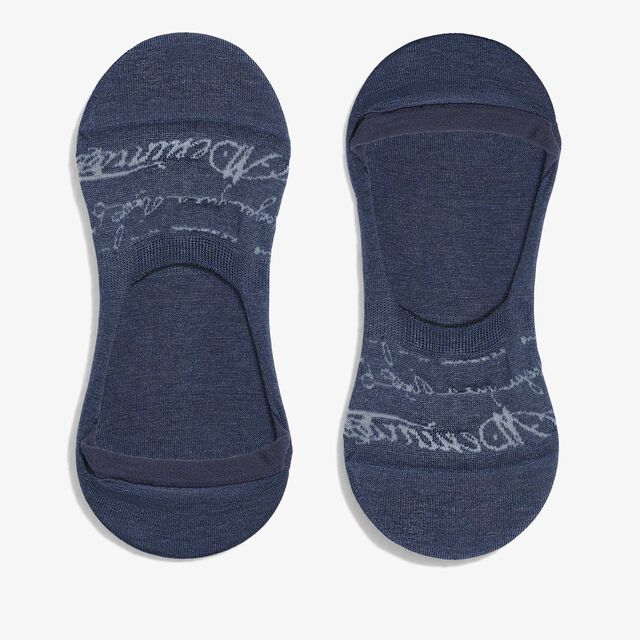 Ghost Scritto Socks, BLUE CHARCOAL, hi-res 2
