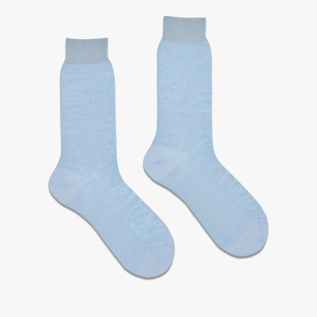 Fast Track Cotton Socks, ZENITH BLUE, hi-res 2