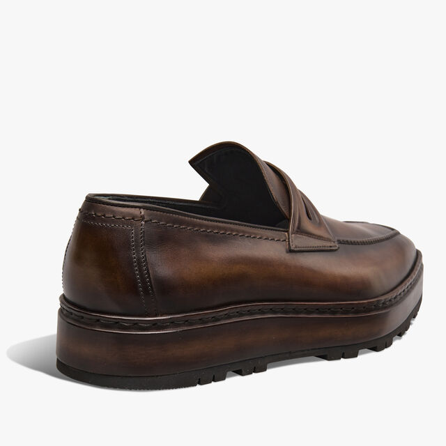Andy Alto Leather Loafer, MARRONE INTENSO, hi-res 5