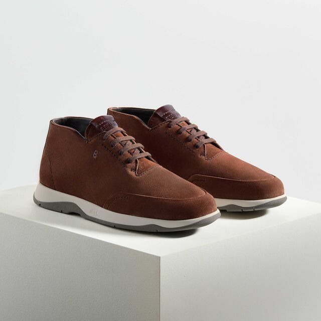 Échappée Suede Mid Top Derby, DOWN TOWN BROWN, hi-res 10