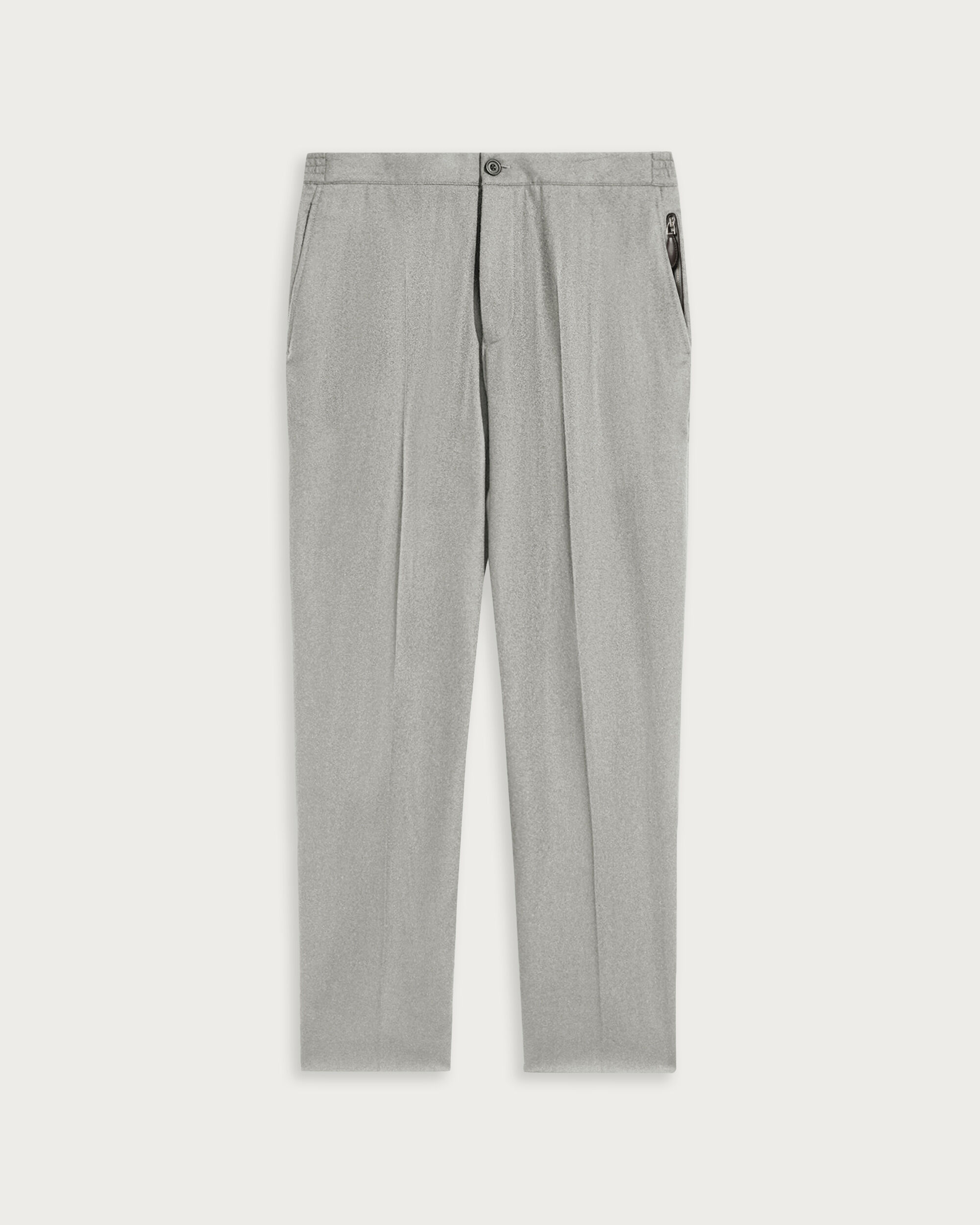 Alessandro Trousers, Light Grey Melange, hi-res