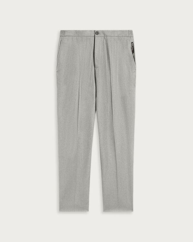 Alessandro Trousers, Light Grey Melange, hi-res