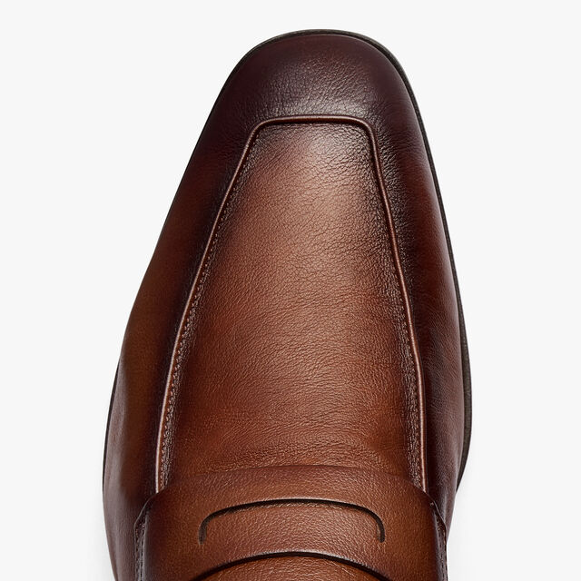 Lorenzo Kangaroo Leather Loafer, TABACCO, hi-res 7
