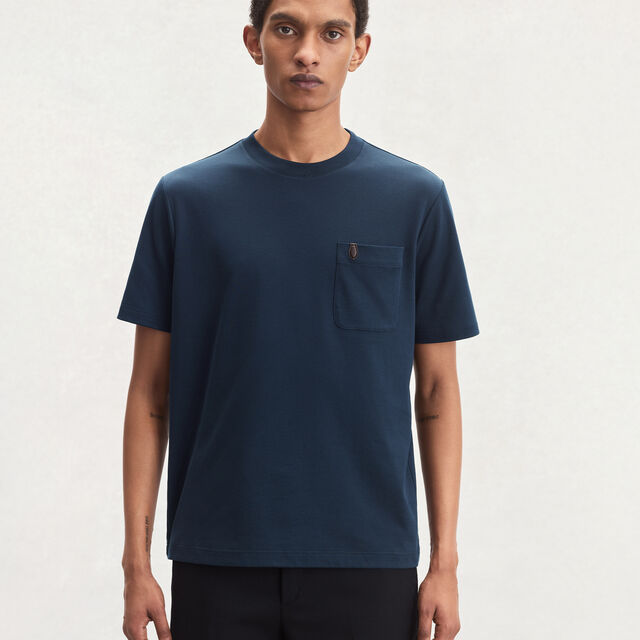 1 Jour Pocket T-shirt, MARINE, hi-res 2